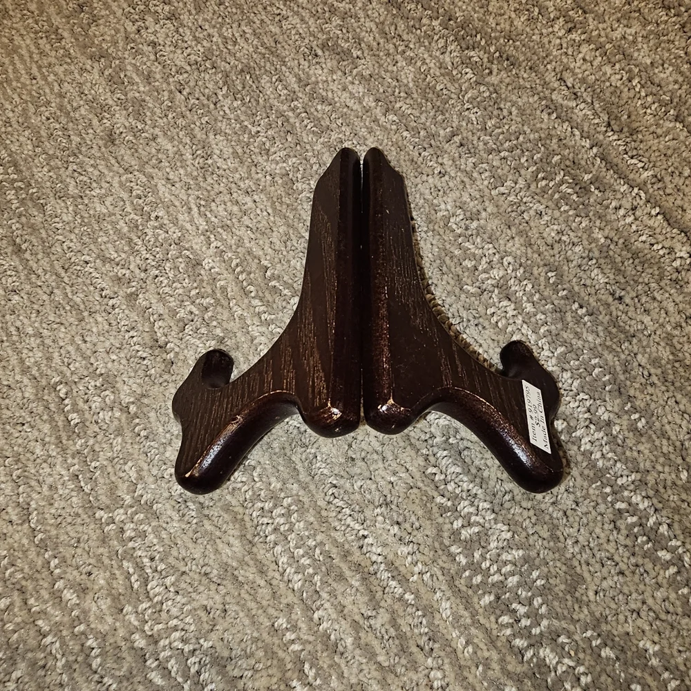 Elegant Brown Display Stand - Small